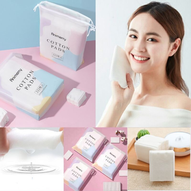 Bông tẩy trang Khăn Khô Animerry mask làm mặt nạ toner miếng-CHÍNH HÃNG