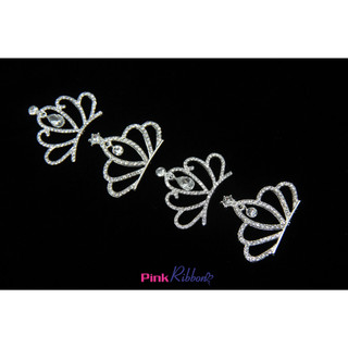 *[Giá 1c]Vương miện đính đá treo phụ kiện thời trang, gắn lên phụ kiện tóc, làm phụ kiện nơ bờm kẹp tóc, DIY, handmade