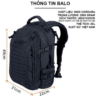 Balo Direct Action Dragon Egg MKII