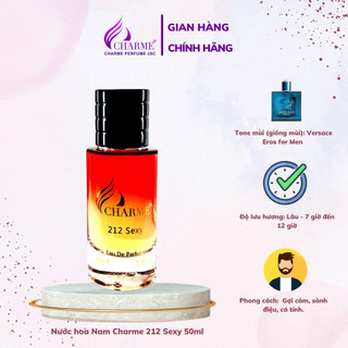 Nước hoa nam charme 212 sexy 50ml quyến rũ, nam tính