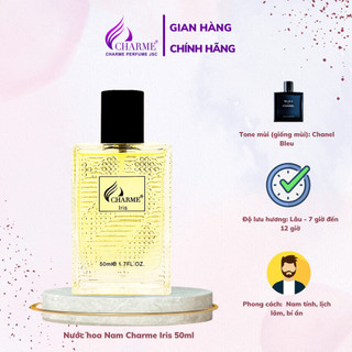 Nước Hoa Nam Charme Iris 50ml thơm lâu,sành điệu, cá tính