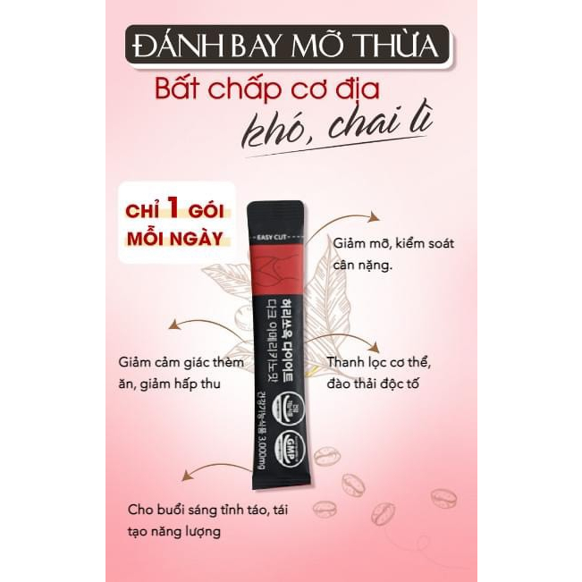 Cà Phê Giảm Cân HEALTHOUSE Hương Cafe Americano Hàn Quốc