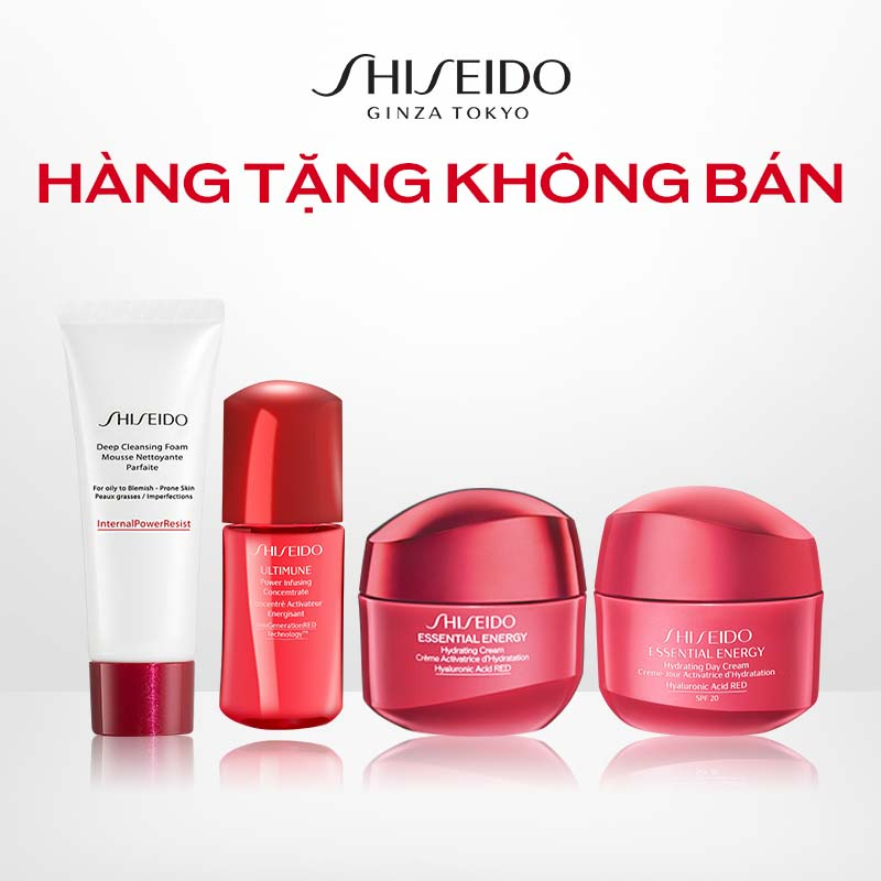 [Quà tặng không bán] Bộ quà tặng Shiseido (tặng kèm EUD) (MAY'23)