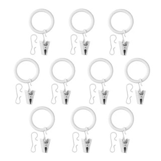 Bộ 10 móc treo rèm syrlig ikea chính hãng