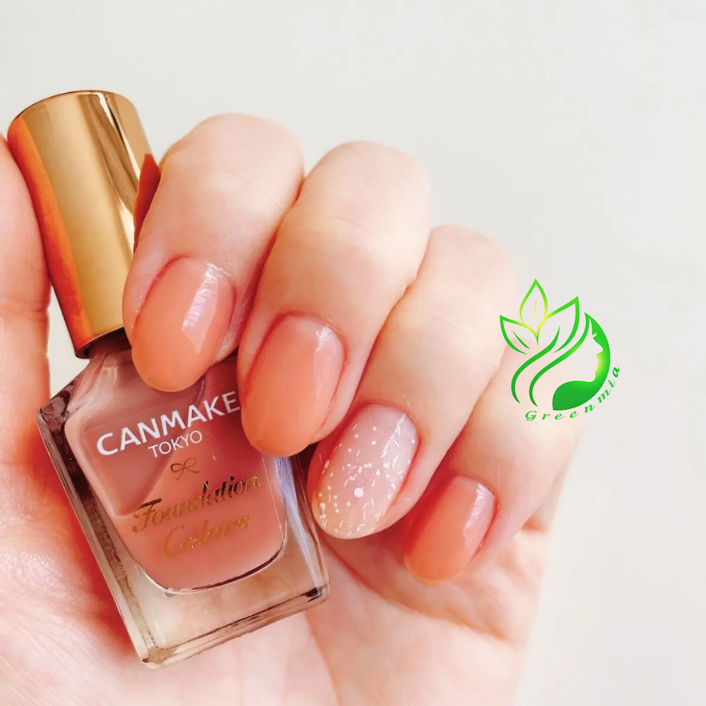 Sơn Móng Tay Thạch Canmake Tokyo Japan Nhật Bản Nội Địa Sơn Móng Chân Màu 06 Sheer apricot chính hãng