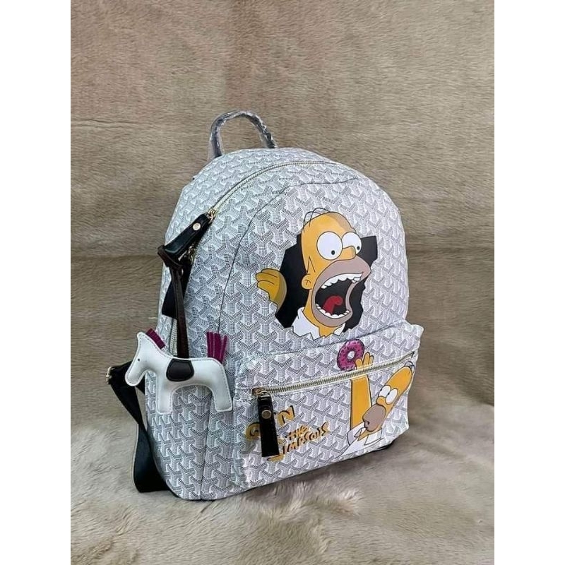 Balo EDMOND QSN SIMPSON MASION MONOGRAM tặng kèm charm ngựa