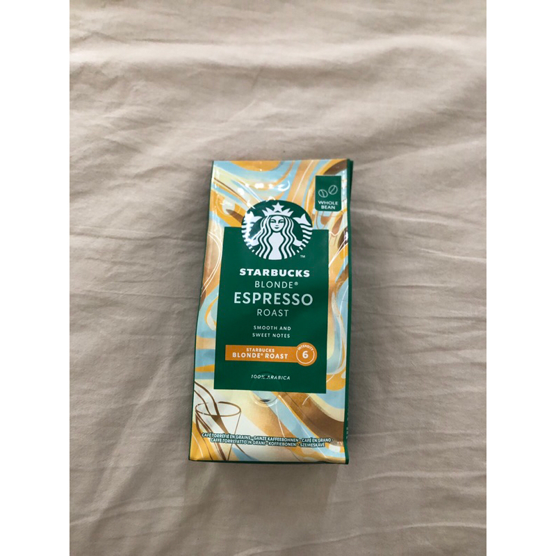Cà phê Starbucks Blonde Espresso Roast 100% Arabica nguyên hạt  nội hàn  bill Hàn