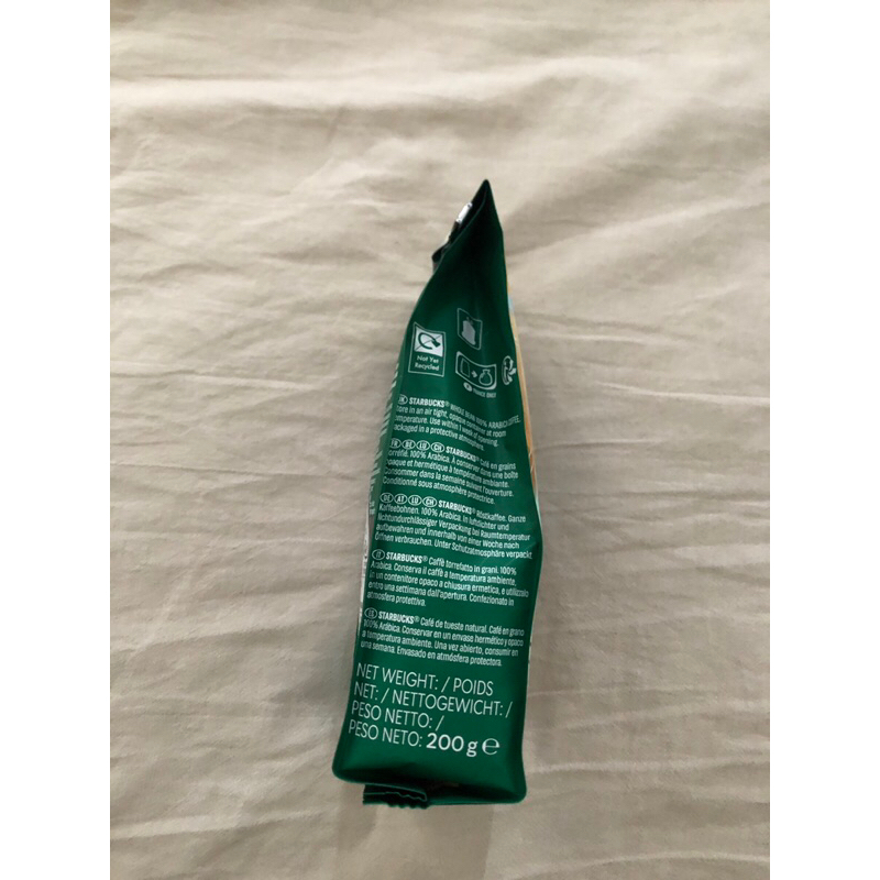 Cà phê Starbucks Blonde Espresso Roast 100% Arabica nguyên hạt  nội hàn  bill Hàn