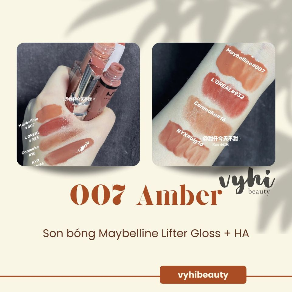 Son bóng Maybelline Lifter Gloss + HA