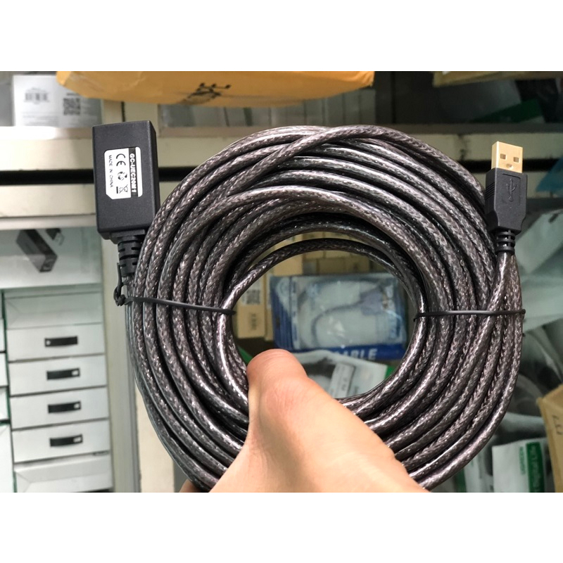Cáp USB nối dài 5m,10m,15m, 20m có chíp khuếch đại Ugreen