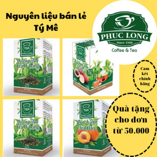 Trà túi lọc Phúc Long - gói lẻ đủ vị