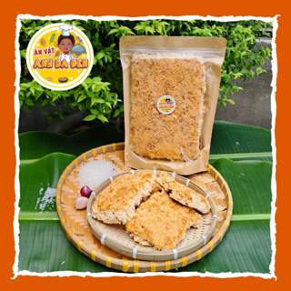 Cơm cháy chà bông gà ăn vặt Anh Da Đen cơm cháy khô gà cơm cháy siêu chà bông giòn rụm thơm ngon đầy đặn