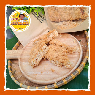 Cơm cháy chà bông trứng muối anh da đen cơm cháy ngon sạch như nhà làm cơm cháy siêu chà bông trứng giòn rụm bùi béo