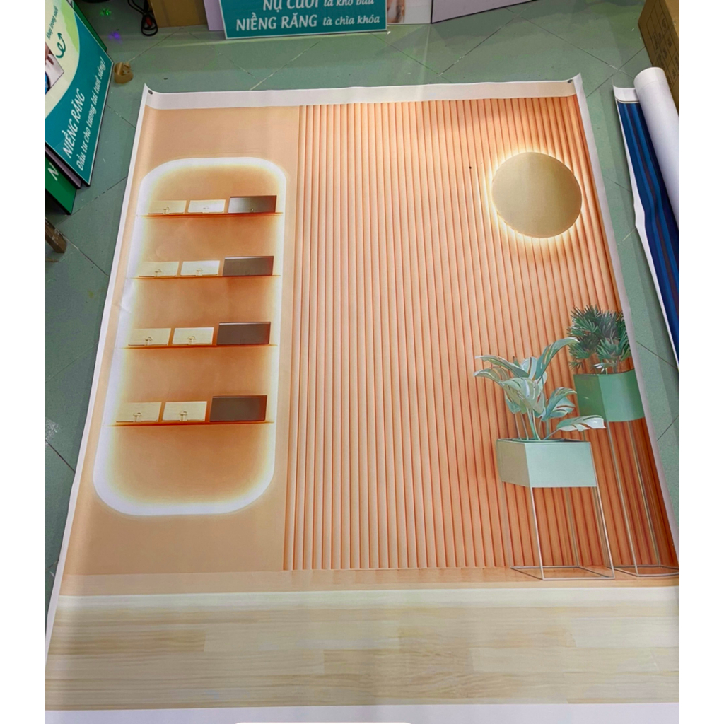 Phông nền  Livestream và Chụp Ảnh loại treo 5D Siêu Thực Nhiều Mẫu Mã Và Kích Thước