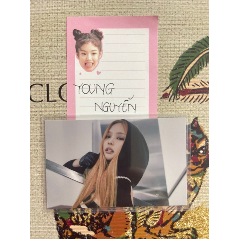 CARD JENNIE BLACKPINK
