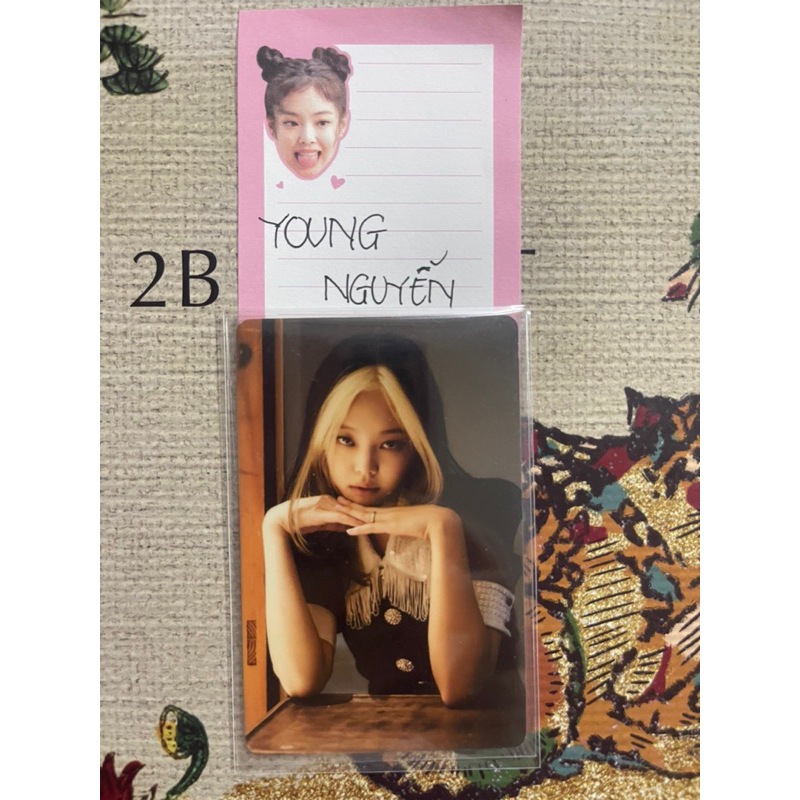 CARD JENNIE BLACKPINK