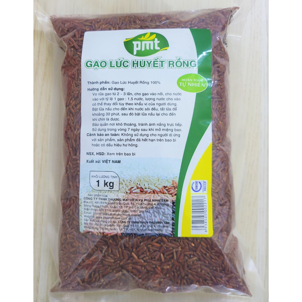 GẠO LỨT HUYẾT RỒNG PMT Red Cargo Rice