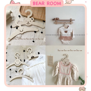Móc áo gỗ đáng yêu cho bé