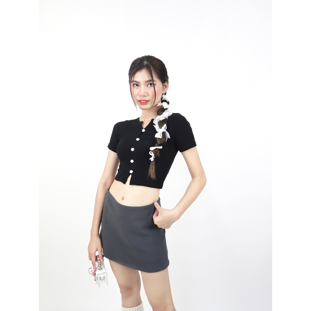 Áo Kiểu Cúc Nữ OLARI - OL330 - Greta Top