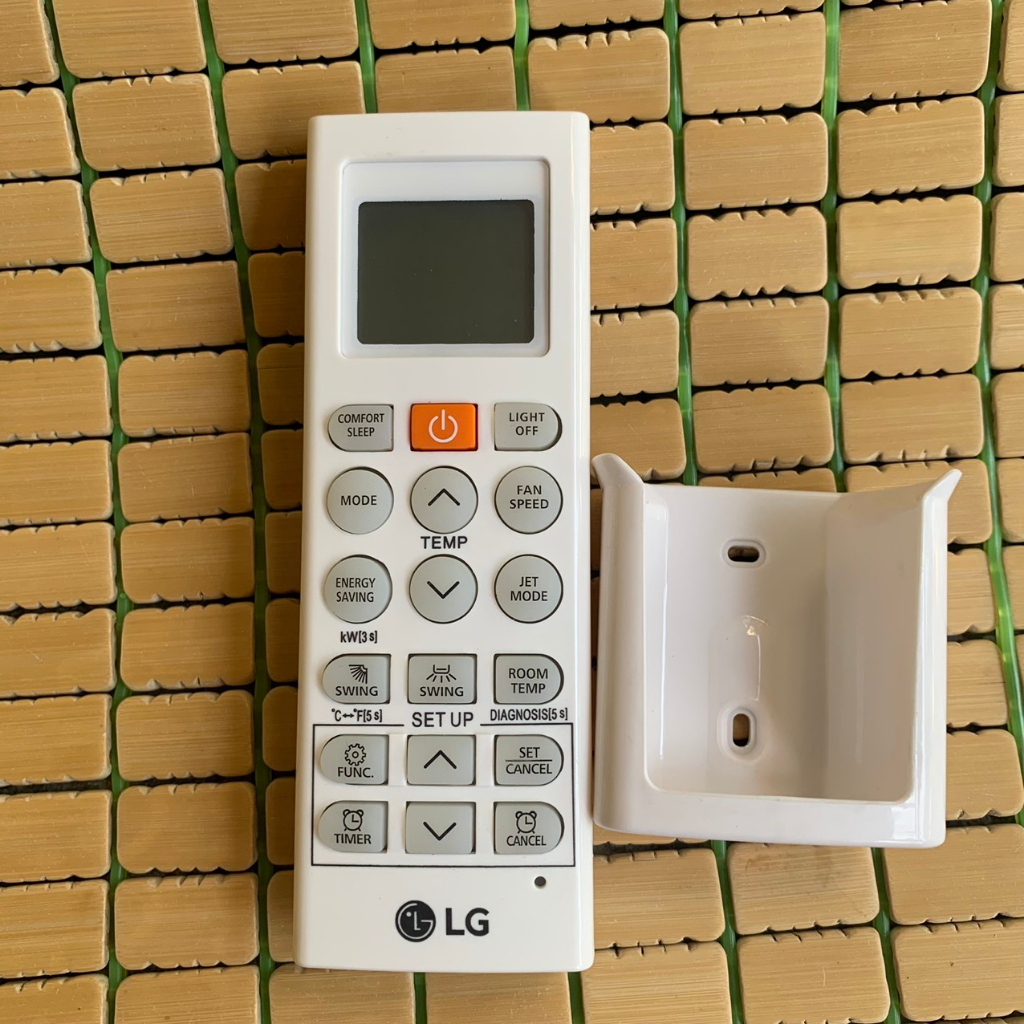 Điều khiển điều hoà LG chính hãng, kèm đế, Remote máy lạnh LG 1 chiều - tặng kèm pin