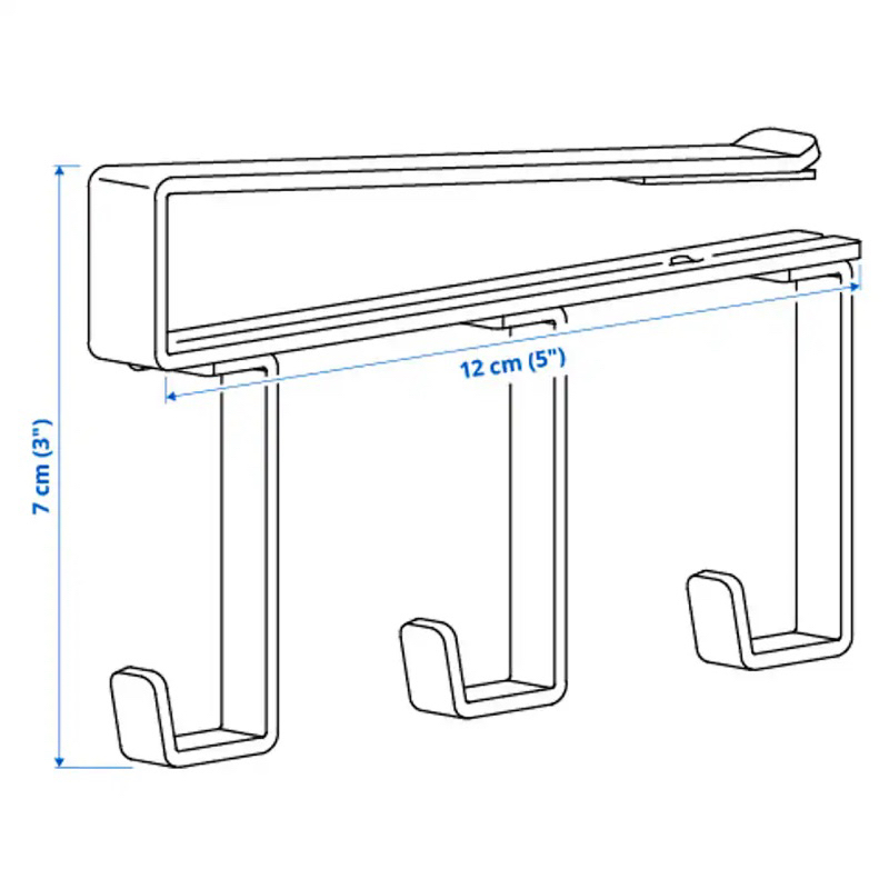 Giá cài treo đồ PÅLYCKE IKEA chính hãng