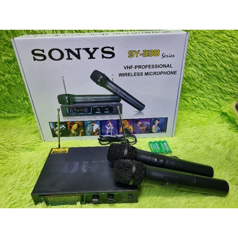 Micro không dây SONY 338 - MICRO KARAOKE gia đình