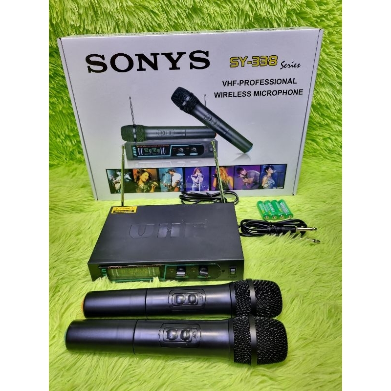 Micro không dây SONY 338 - MICRO KARAOKE gia đình