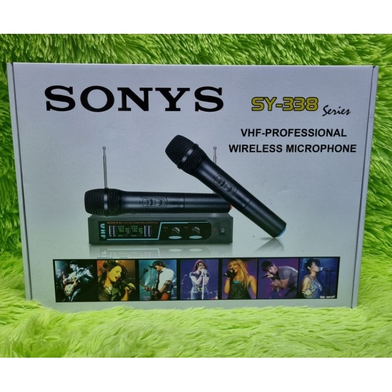 Micro không dây SONY 338 - MICRO KARAOKE gia đình