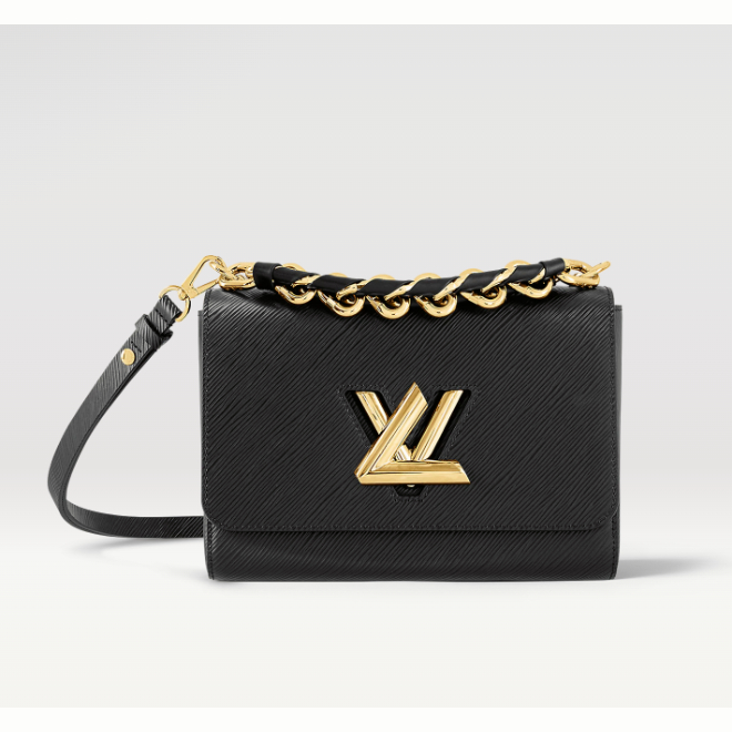 Louis Vuitton/lv/Túi xách cỡ trung TWIST/Túi nữ/Túi Messenger/Túi đeo vai/Mua hàng chính hãngLouis Vuitton/lv/Túi xách c