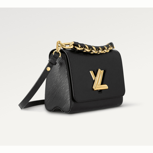 Louis Vuitton/lv/Túi xách cỡ trung TWIST/Túi nữ/Túi Messenger/Túi đeo vai/Mua hàng chính hãngLouis Vuitton/lv/Túi xách c