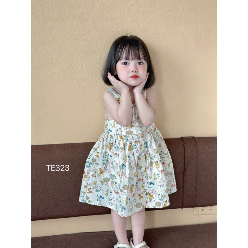 ‼️SALE SỐC‼️VÁY HAI DÂY BÉ GÁI BẢNG MÀU CỰC YÊU, MỀM MÁT, VẢI CỰC ĐẸP