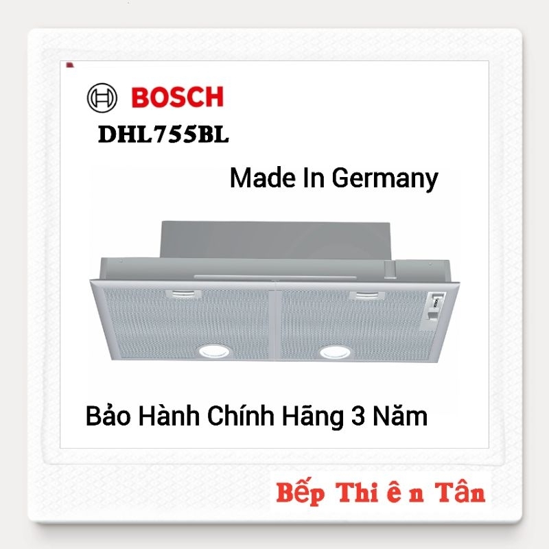 Máy Hút Mùi Chính Hãng BOSCH DHL755BL
