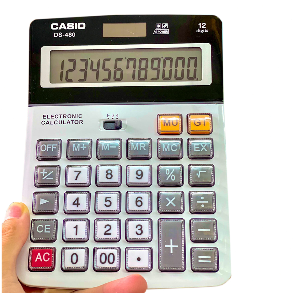 Máy tính bỏ túi cầm tay Casio DS-480