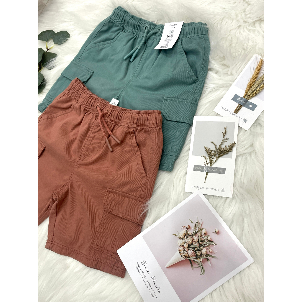 SET 2 QUẦN SHORT KAKI BÉ TRAI - GEORGE