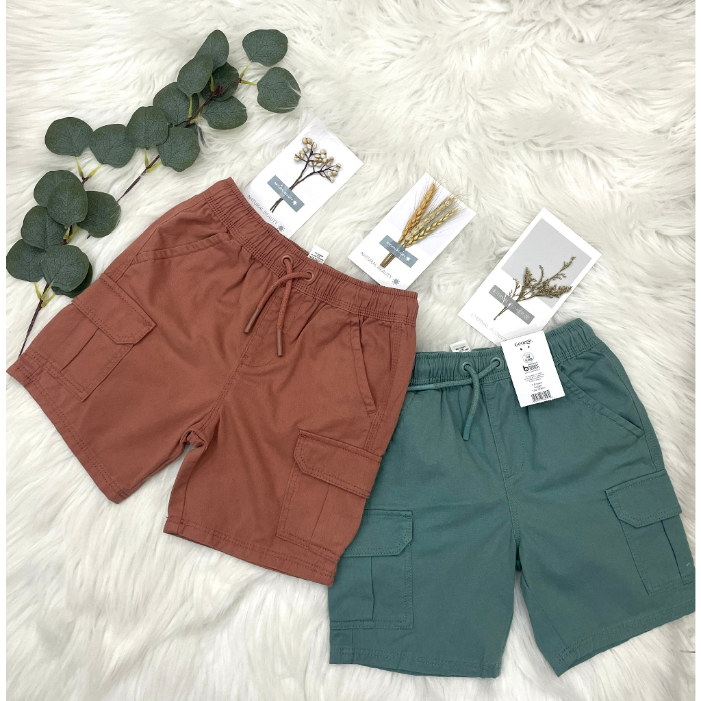 SET 2 QUẦN SHORT KAKI BÉ TRAI - GEORGE