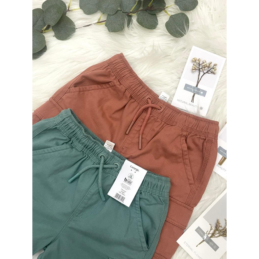 SET 2 QUẦN SHORT KAKI BÉ TRAI - GEORGE
