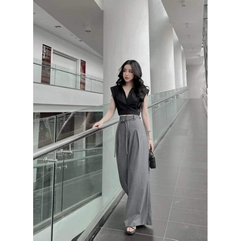 Quần tây suông zara, hàng VNXK