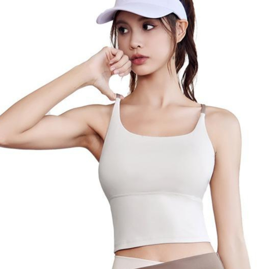 Áo phối màu tập Gym, Yoga, Aerobic, Thể Thao, Zumba Nữ Chất Vải Lycra, Co Giãn Tốt nhà Evasport