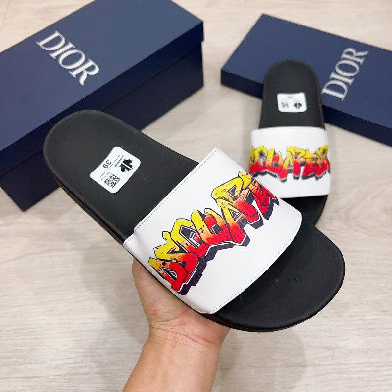 Dép lên in 5D hoạ tiết nổi bật ,lên châm fom cực đẹp