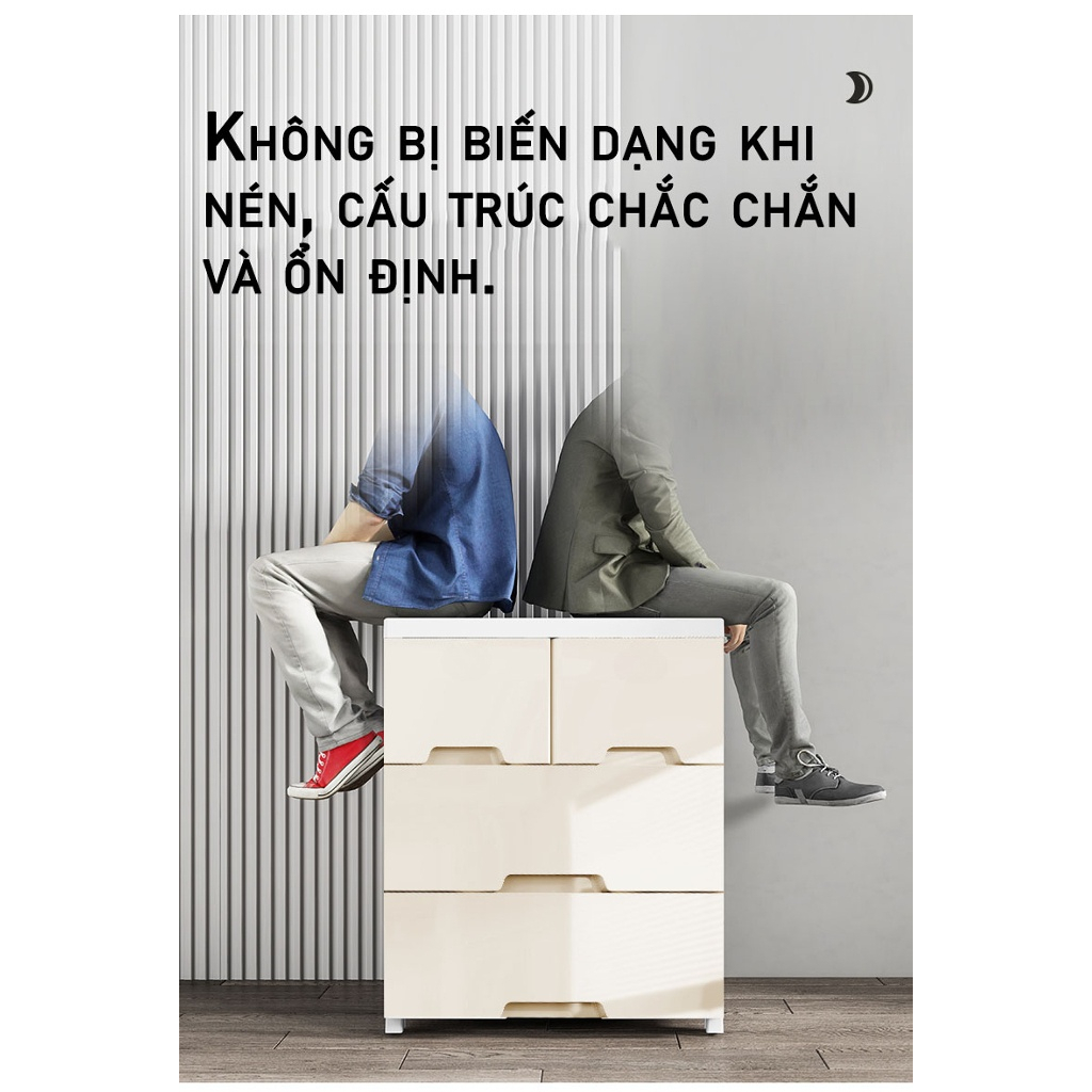 Tủ nhựa có bánh xe Macaron bốn tầng năm tầng sáu tầng，Chất liệu PP, an toàn và không mùi,không ô nhiễm