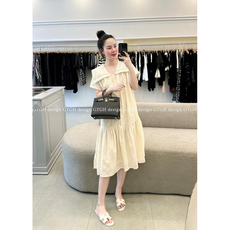 Váy Đuôi Cá Jenna Chất Ren Boi Cao Cấp Lót Voan Mềm Tiểu Thư