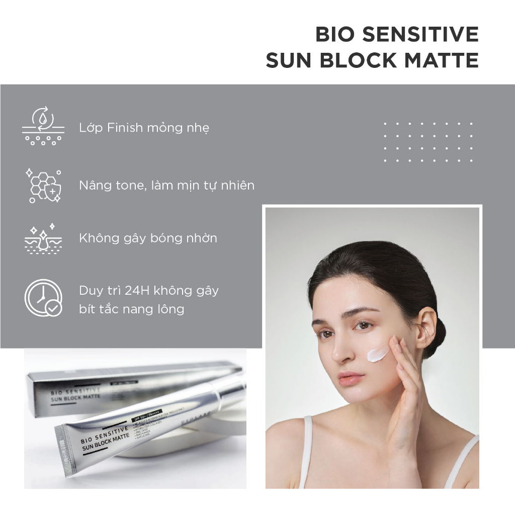 Kem chống nắng da dầu mụn Sun Block Matte USOLAB 10ml