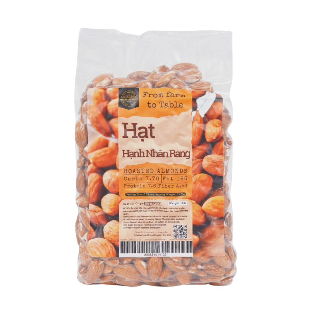 Hạt Hạnh Nhân - ALMOND The Nuts Valley