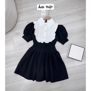 Váy đen cổ bẻ siêu xinh siêu sang