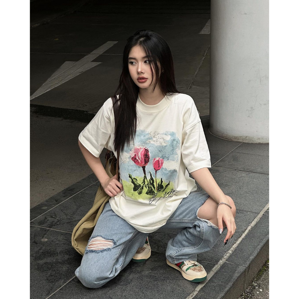 Tặng Hộp - Levents - Áo thun Levents 2Lip/Cream - Chất liệu 100% Cotton 210gsm thoáng mát local brand