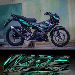 tem rời satria full đen phối đủ màu