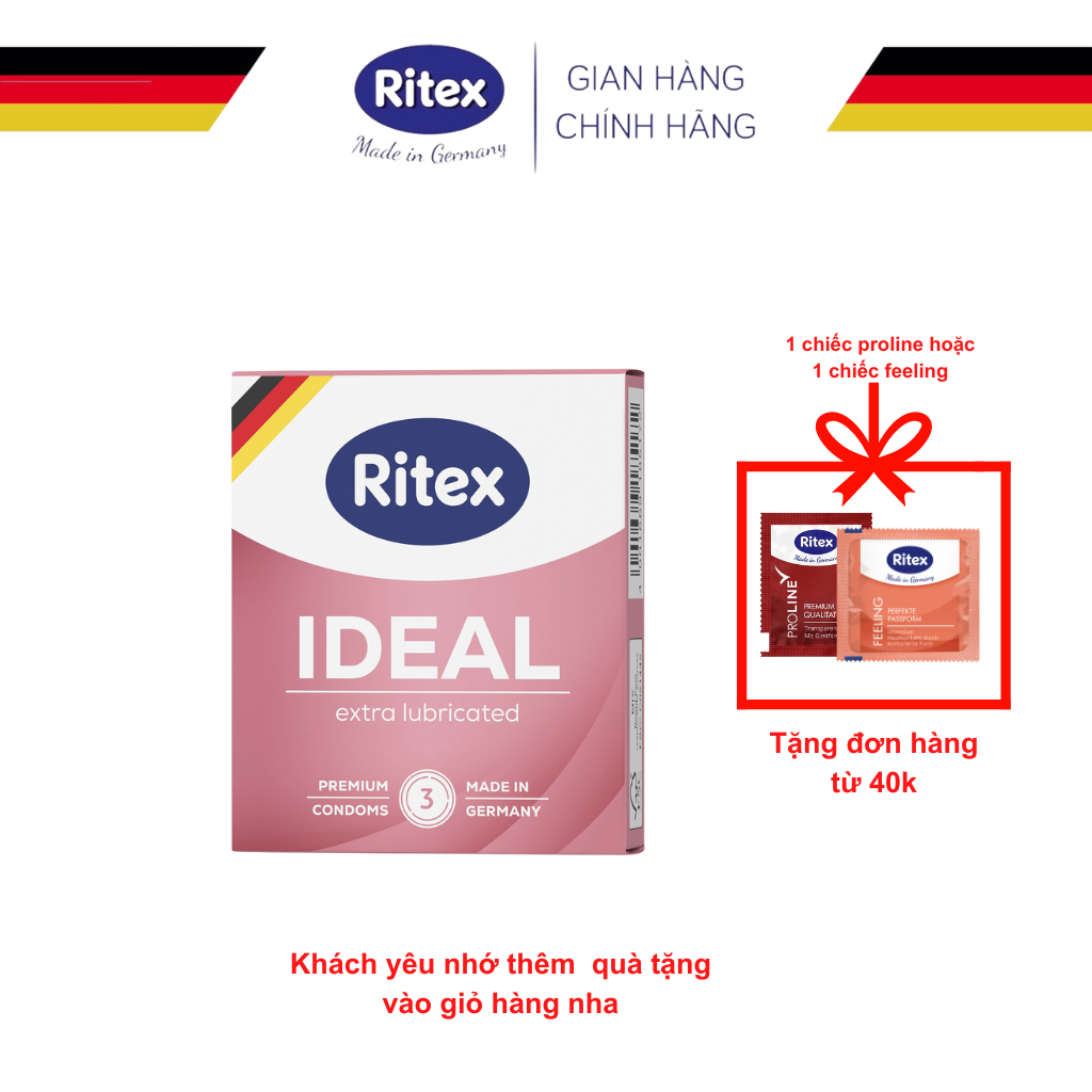 BAO CAO SU RITEX IDEAL - SIÊU ẨM ƯỚT (HỘP 3 CHIẾC)