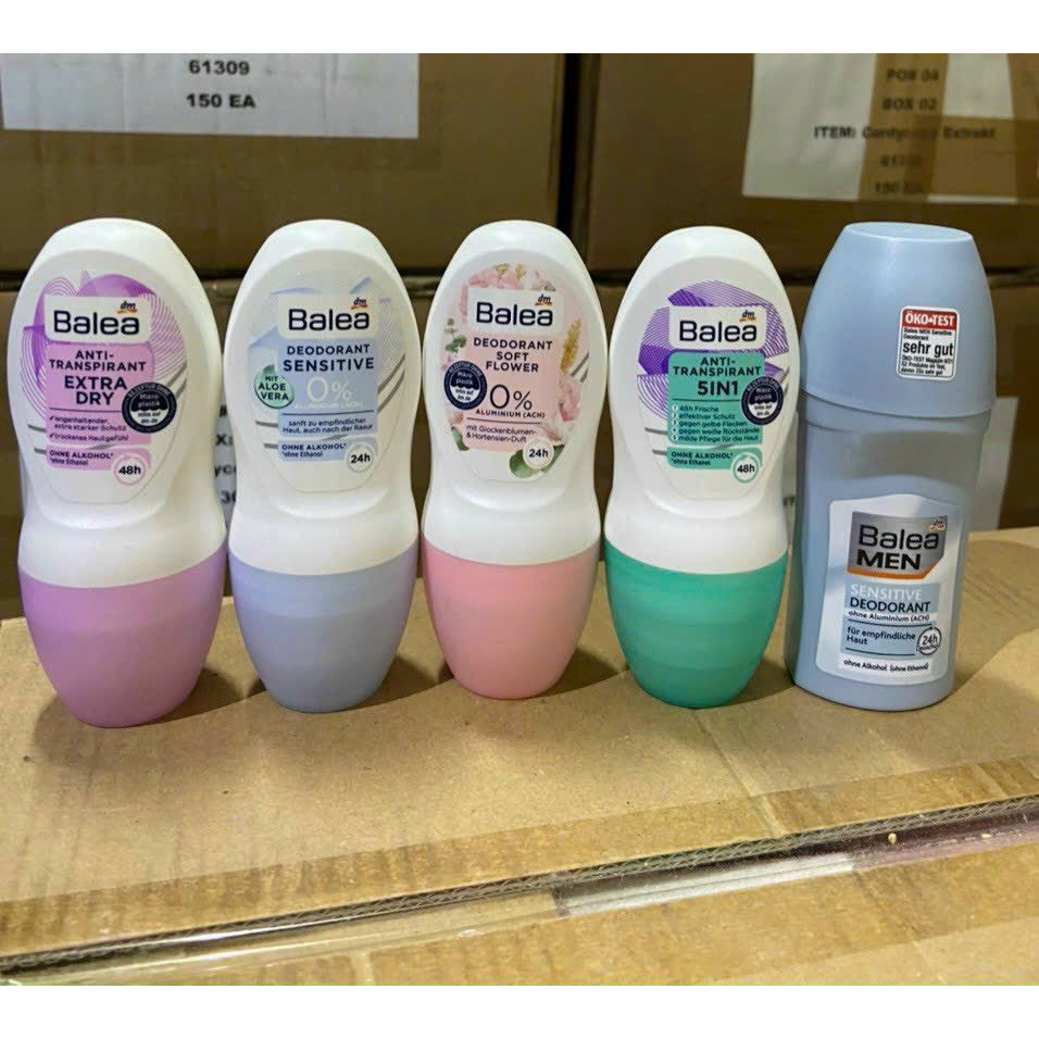 LĂN KHỬ MÙI BALEA NAM/NỮ 50ML, TÁC DỤNG SUỐT 48H