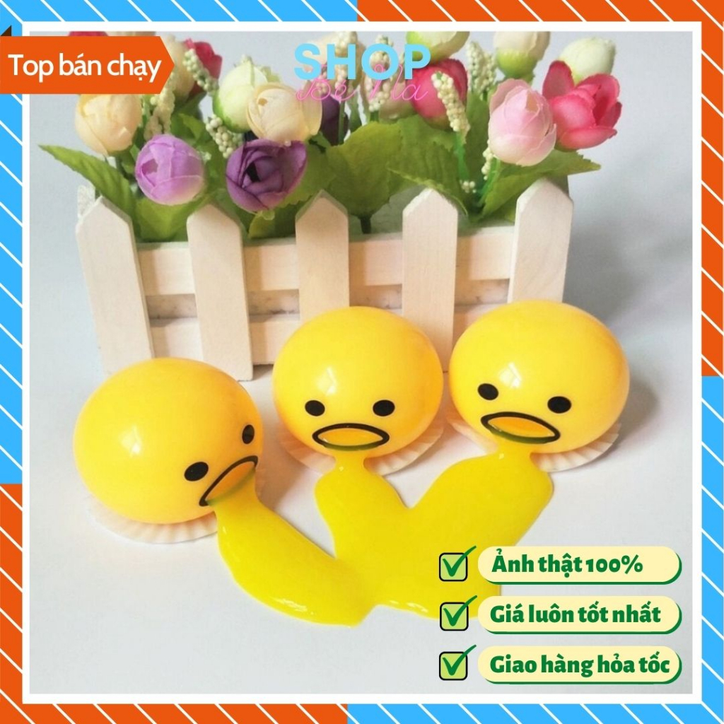 Đồ chơi trẻ em, đồ chơi sáng tạo, shop giao màu ngẫu nhiên, mô hình lòng đỏ trứng chảy ra bóp giúp giải tỏa căng thẳng