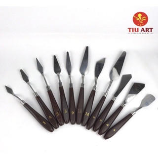 Bay đắp vẽ cán nâu chọn số